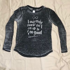 Gray Harry Potter shirt